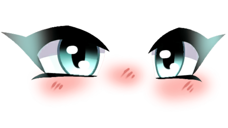 Гача лайф глаза красные