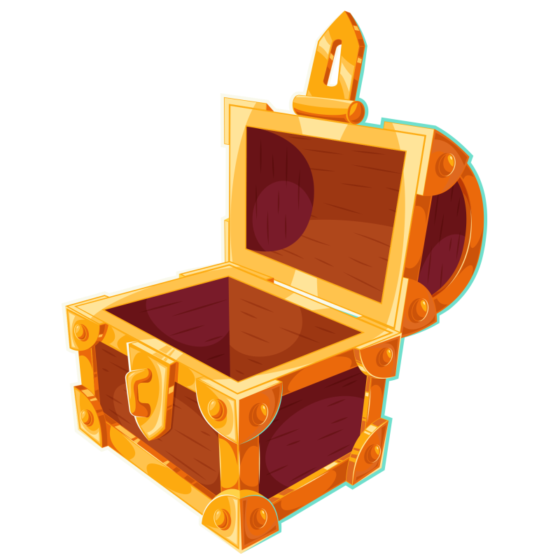 Открывающийся сундук