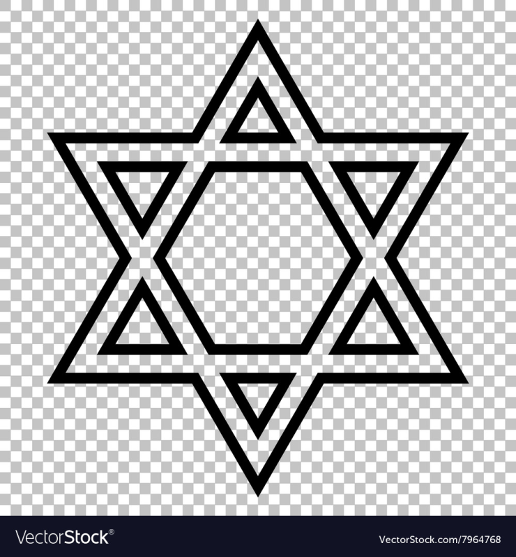 Шестиконечная звезда Давида иудаизм