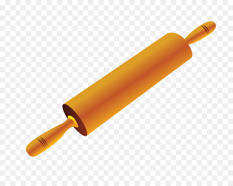 Скалка нарисованная