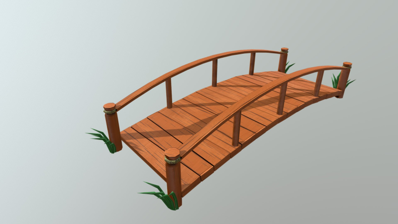 Деревянный мостик