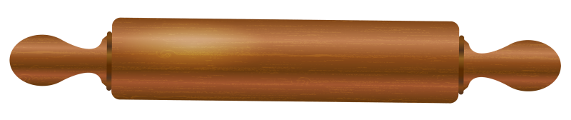 Скалка на прозрачном фоне