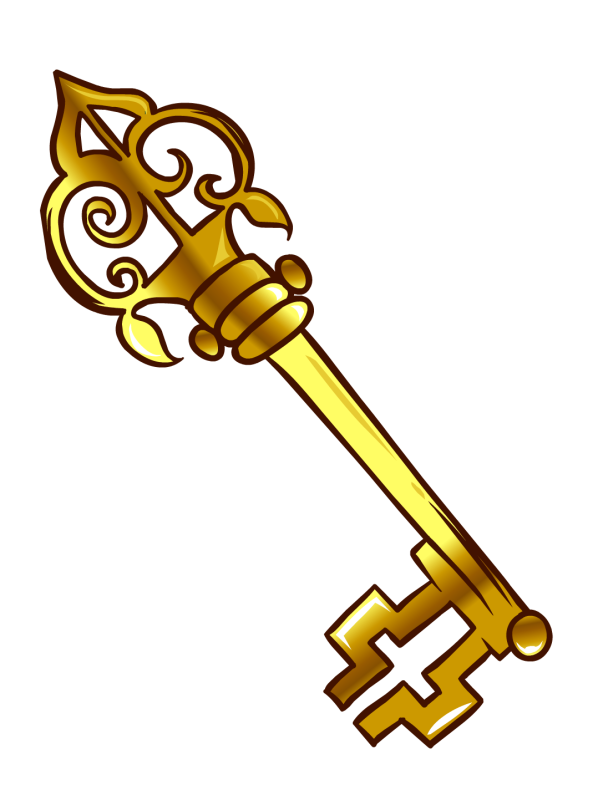 Ключ нарисованный