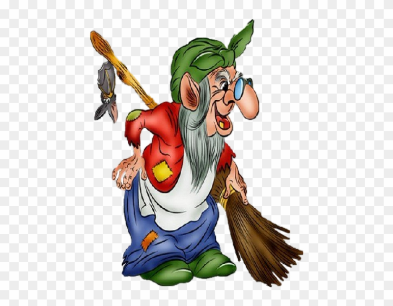 Сказочные герои баба Яга