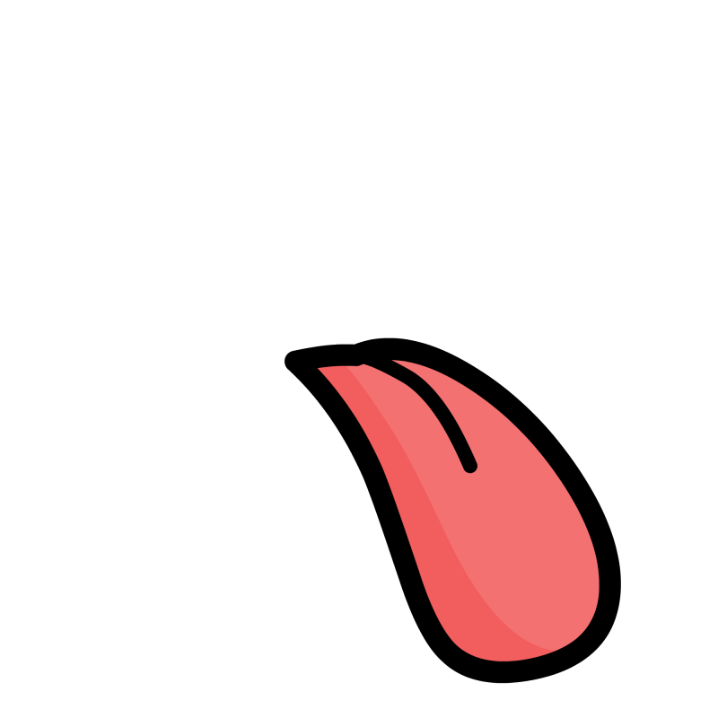 Язык без фона