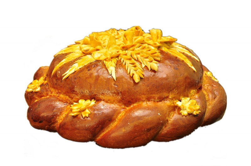 Каравай на прозрачном фоне