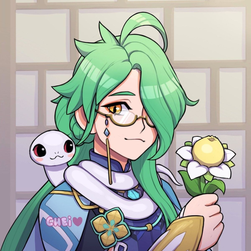 Бай Чжу Genshin Impact