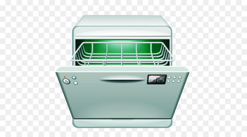 Посудомоечная машина вектор