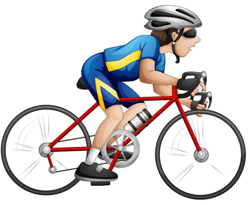 Нарисовать велосипедиста
