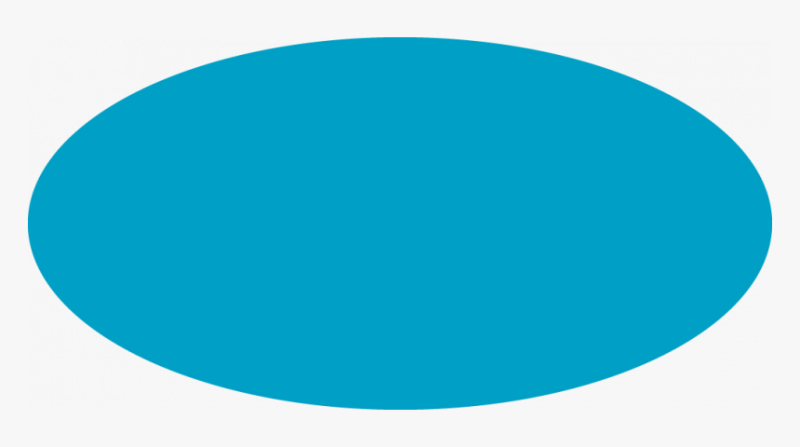 Овал синего цвета
