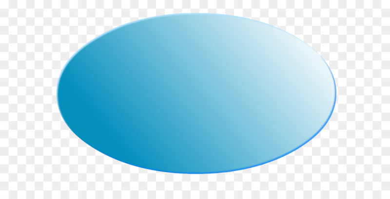 Овал голубой