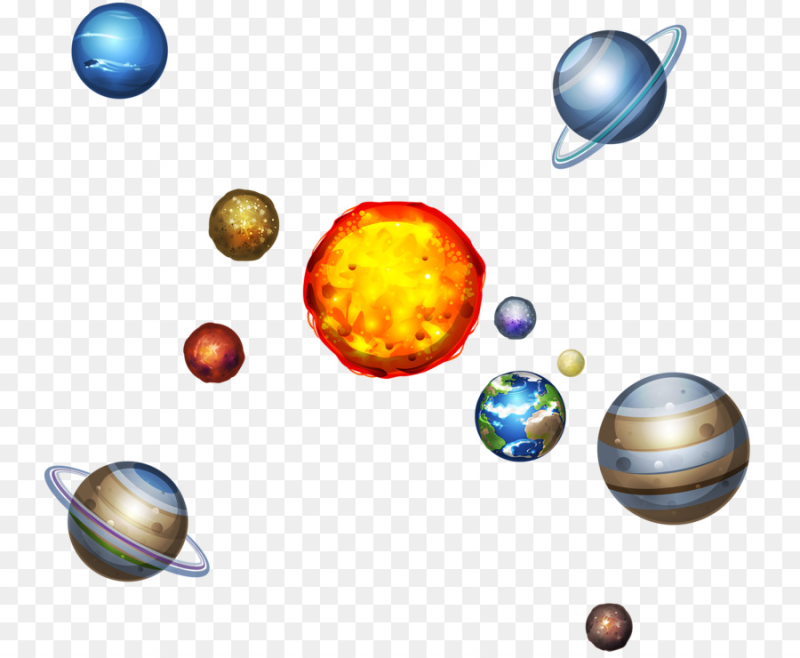 Планеты на прозрачном фоне для фотошопа