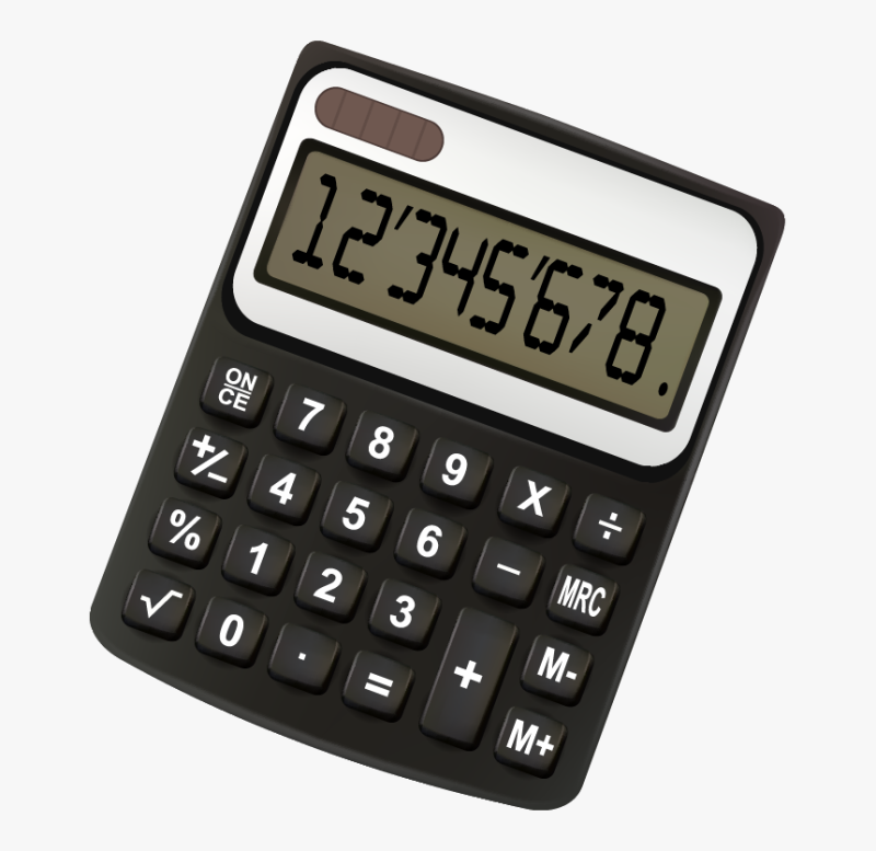 Калькулятор на прозрачном фоне