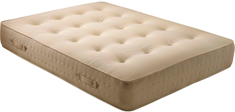 Белый матрас на прозрачном фоне