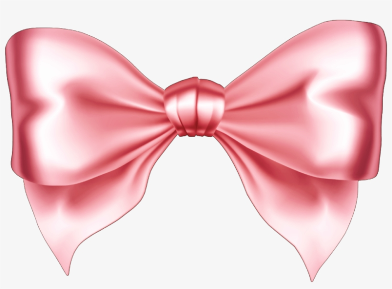 Бантик на прозрачном фоне