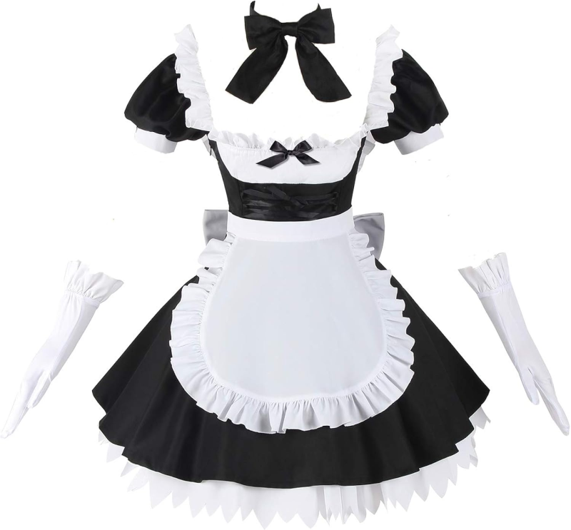 Костюм горничной Накото персона 4