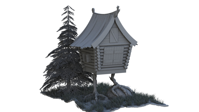 Избушка на курьих ножках