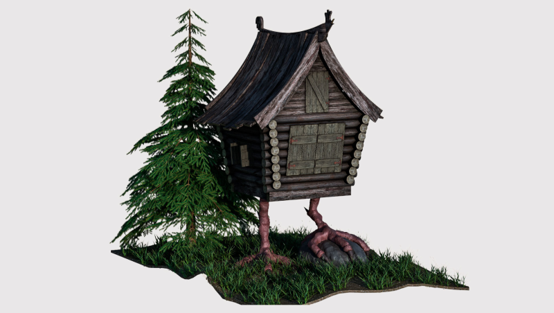 Абрамцево домик бабы яги