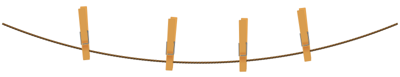 Деревянная прищепка без фона