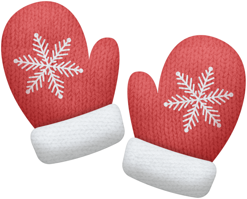 Зимние варежки