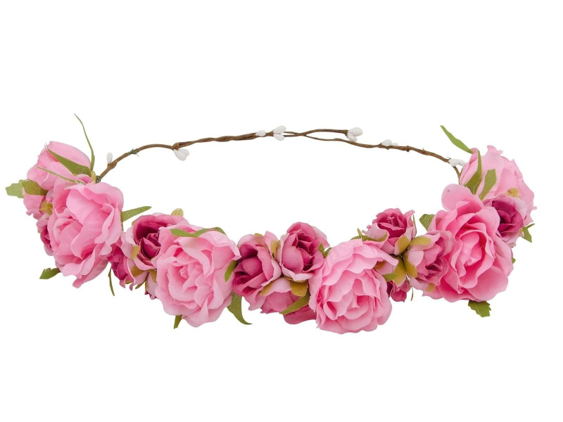 Венки из цветов на голову