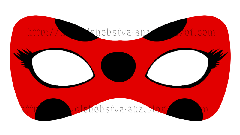 Маска леди баг и супер кот
