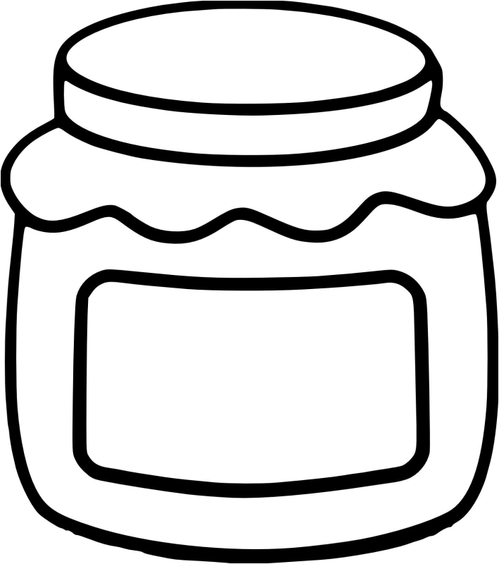 Банка раскраска для детей