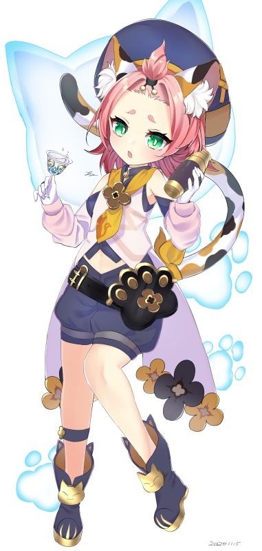 Диона Геншин Импакт в полный рост