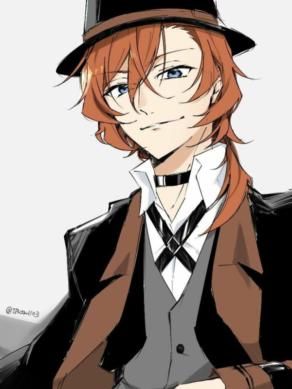 Чуя Накахара из аниме Великий из бродячих псов