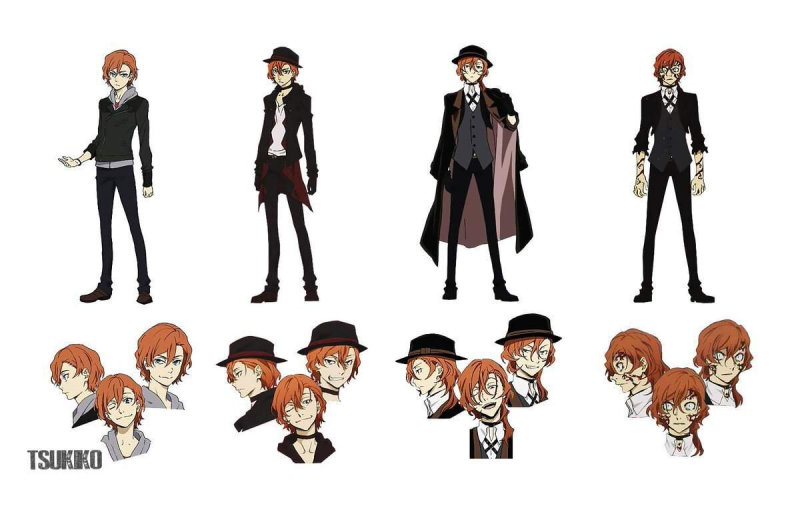 Чуя Накахара референс