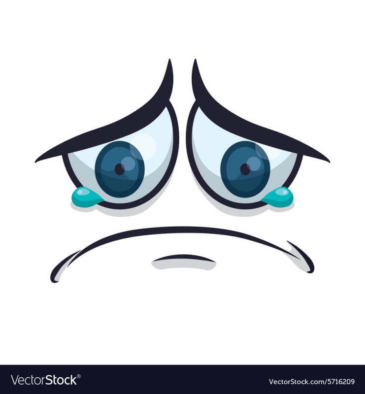 Мультяшные глаза и рот