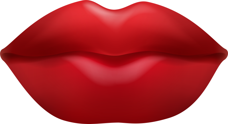Губы мультяшные