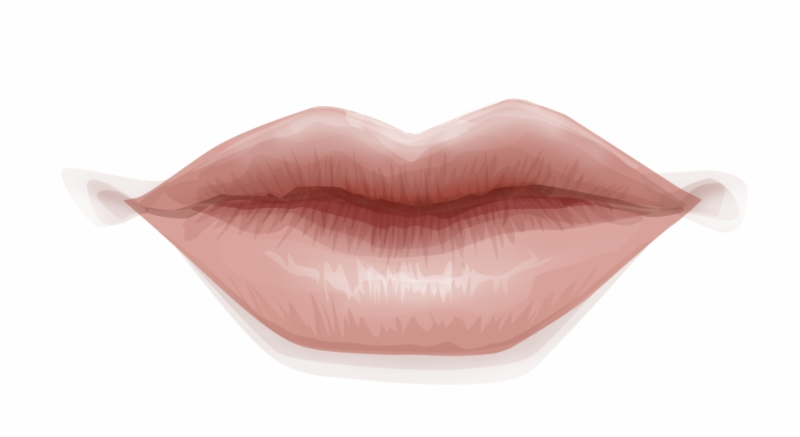 Текстура губ
