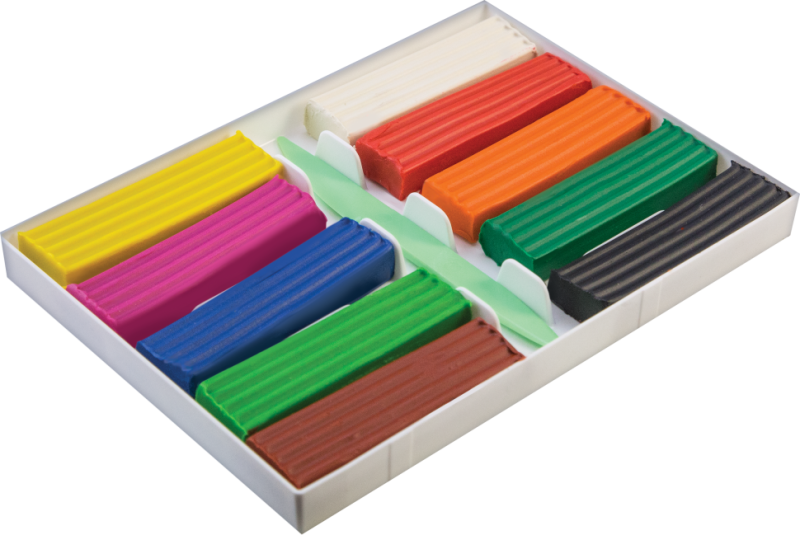 Пластилин Луч 10 цветов