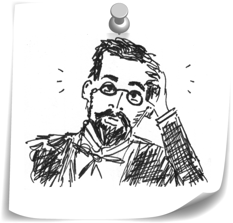 Антон Павлович Чехов рисунок