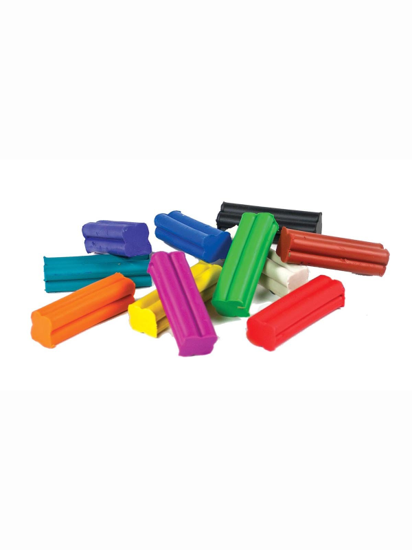 Пластилин с формами Кроха 11цв