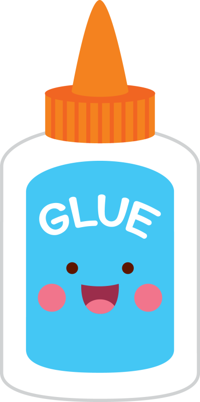 Клей иллюстрация