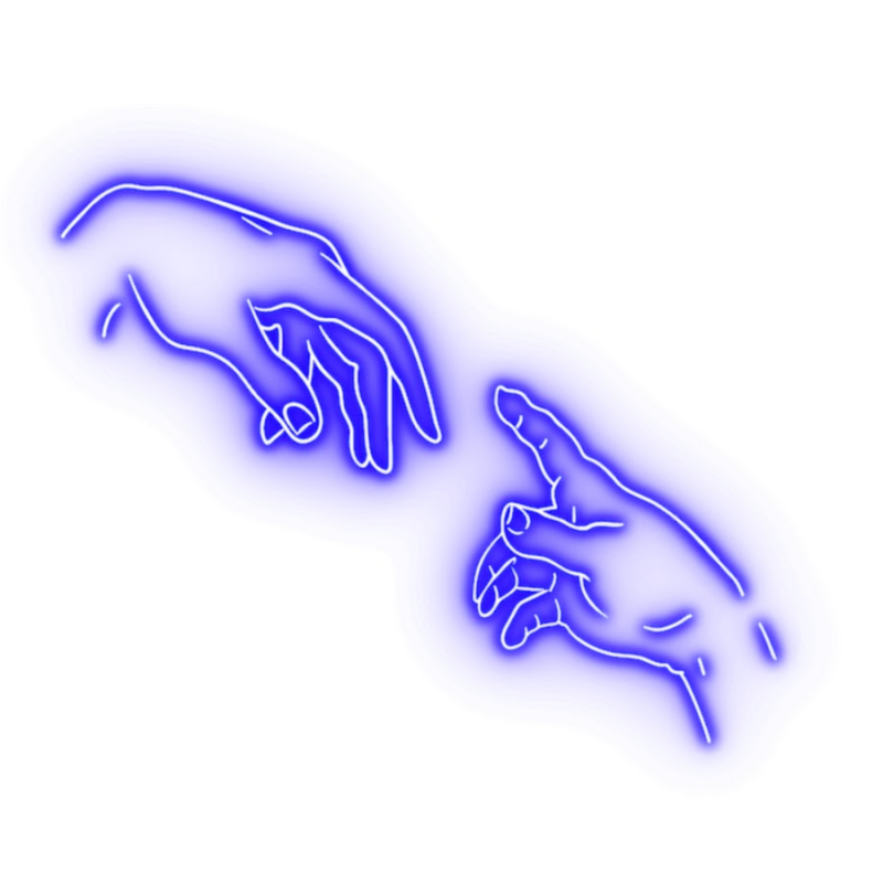 Неоновые руки