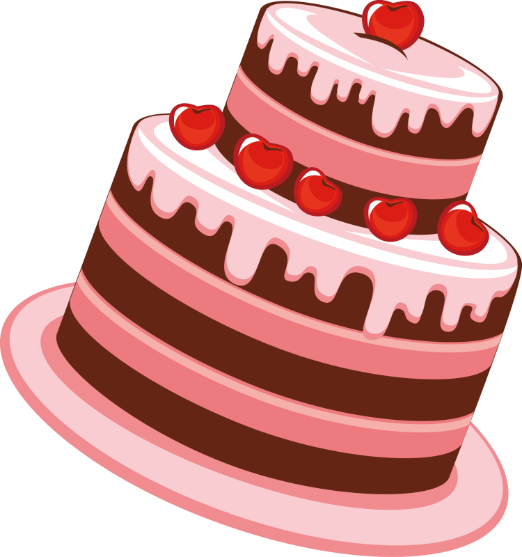 Тортик нарисованный