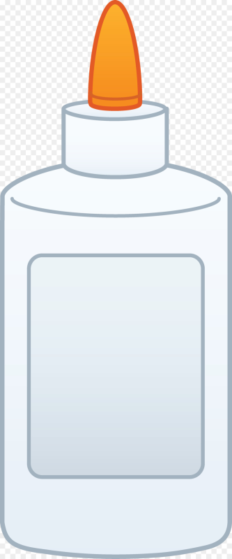 Клей на прозрачном фоне