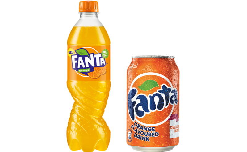 Фанта в баночке