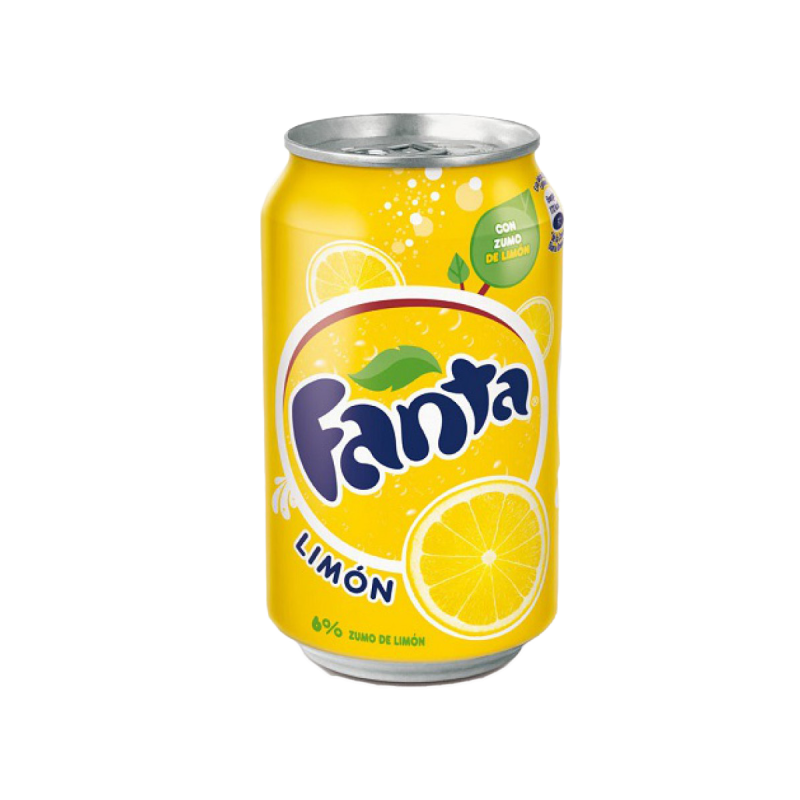 Банка газировки Фанта