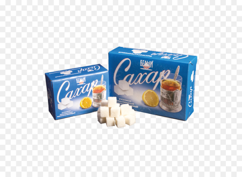 Сахар на прозрачном фоне