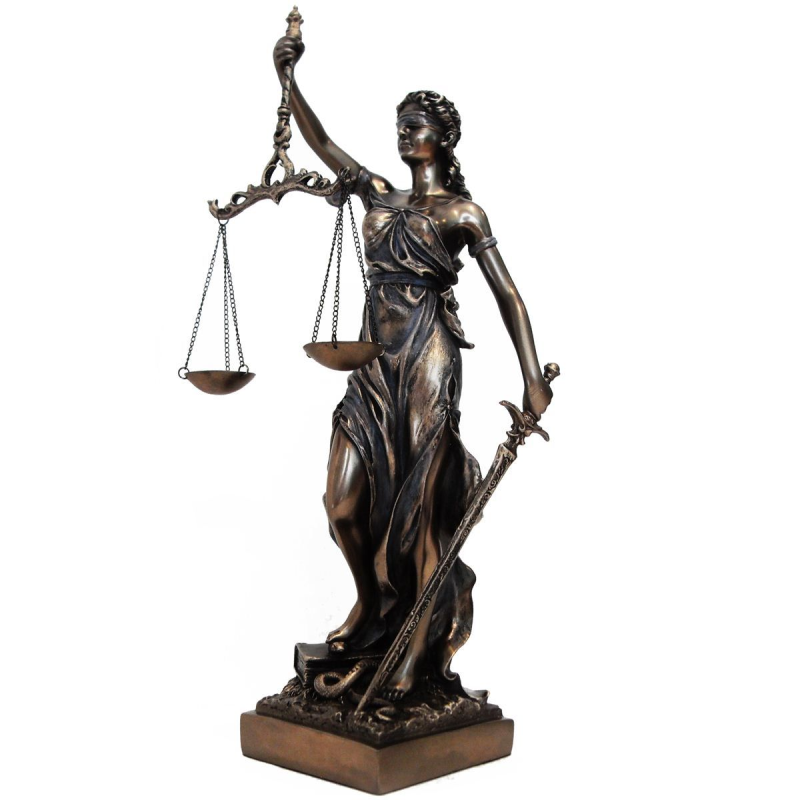 Фемида богиня правосудия скульптура