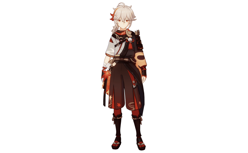 Кадзуха Геншин в хорошем качестве