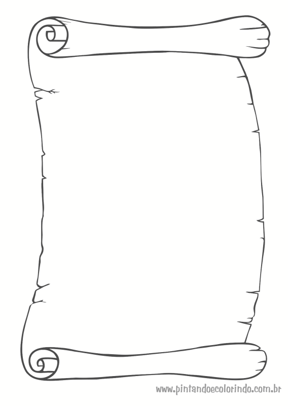 Свиток черно белый