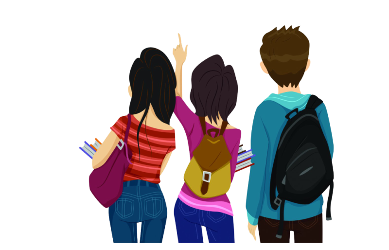 Подросток рисунок