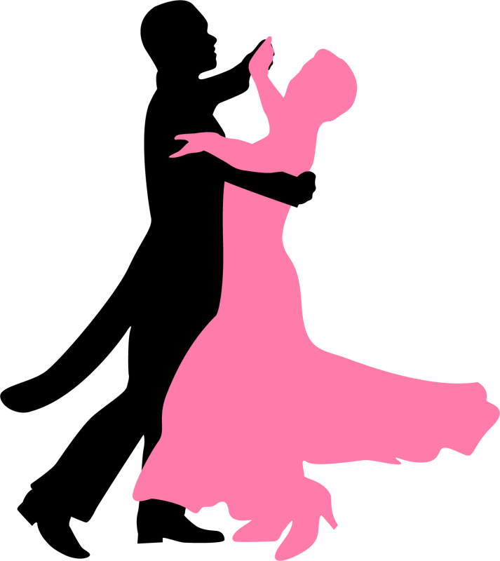 Силуэт танцующей пары