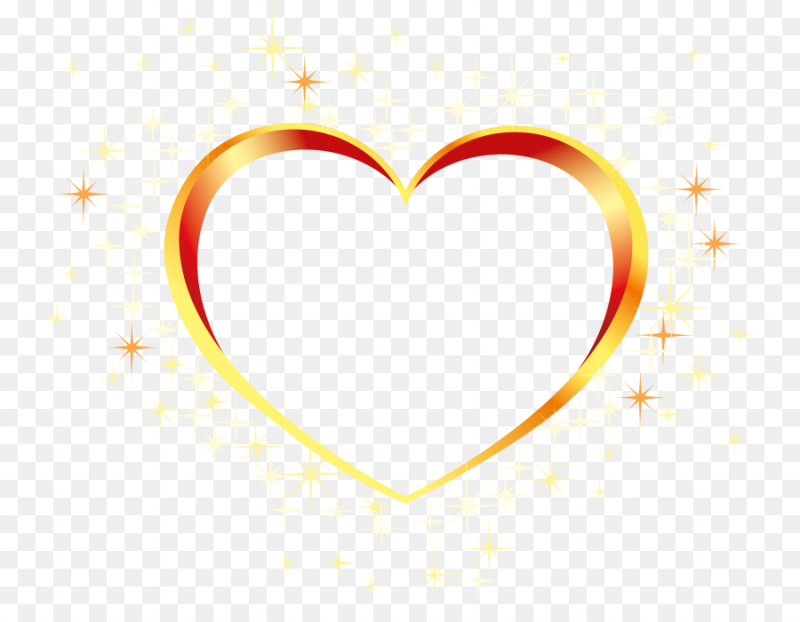 Сердечки на прозрачном фоне