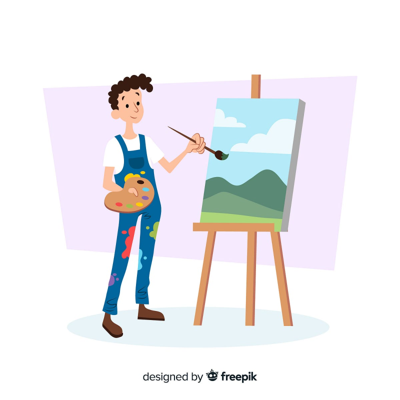 Художник рисунок